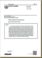 Cover image for World commodity trends and prospects